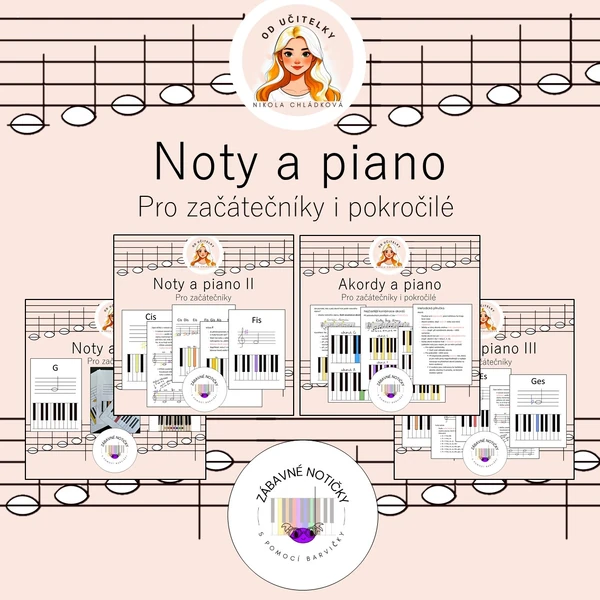 Noty a piano pro začátečníky i pokročilé