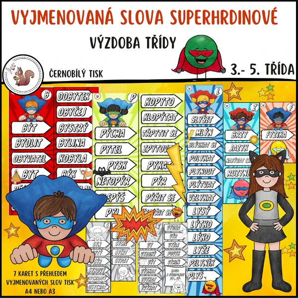 Vyjmenovaná slova superhrdinové