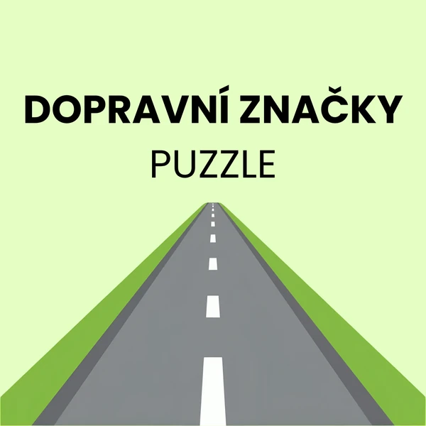 DOPRAVNÍ ZNAČKY-PUZZLE