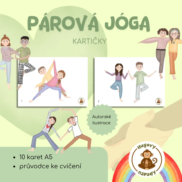 Párová jóga 1, 2 a 3