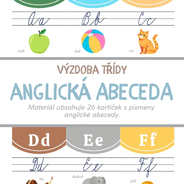 Anglicka abeceda