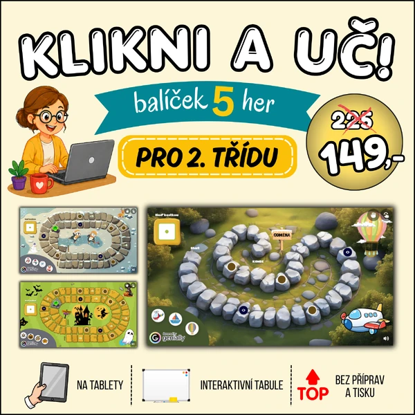 KLIKNI A UČ! – balíček 2. třída
