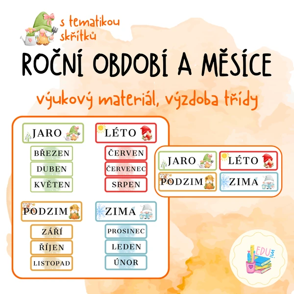 Roční období a měsíce