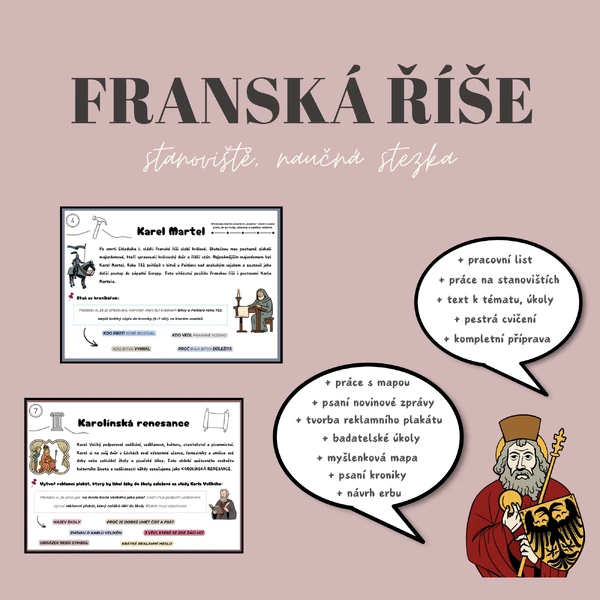 FRANSKÁ ŘÍŠE: PRÁCE NA STANOVIŠTÍCH