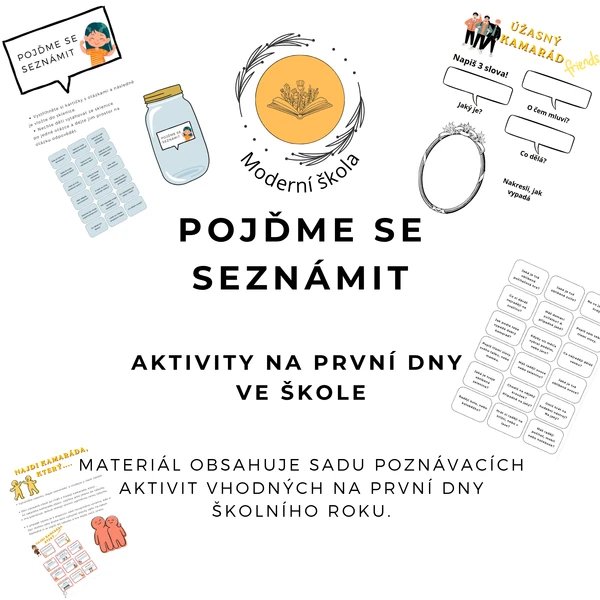 Pojďme se seznámit! – Seznamovací aktivity na první dny ve škole