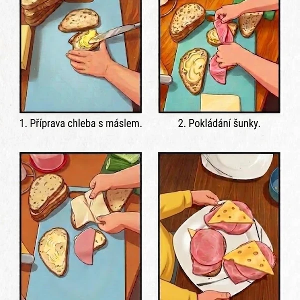Balíček dějových kartiček k vaření a pečení