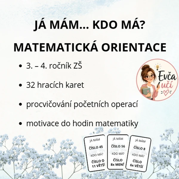 Já mám... kdo má? - matematická orientace