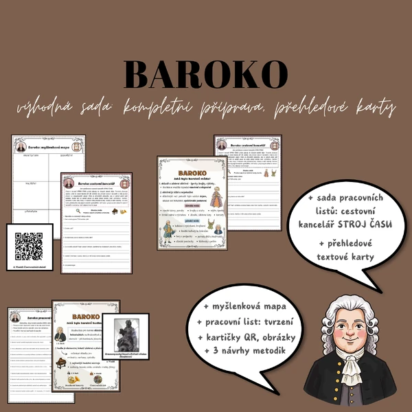 BAROKO: KOMPLETNÍ PŘÍPRAVA + PŘEHLEDOVÉ KARTY
