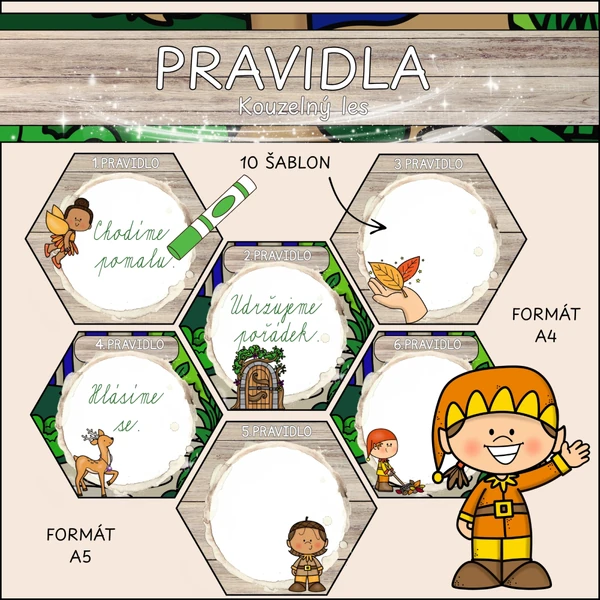 Pravidla - kouzelný les