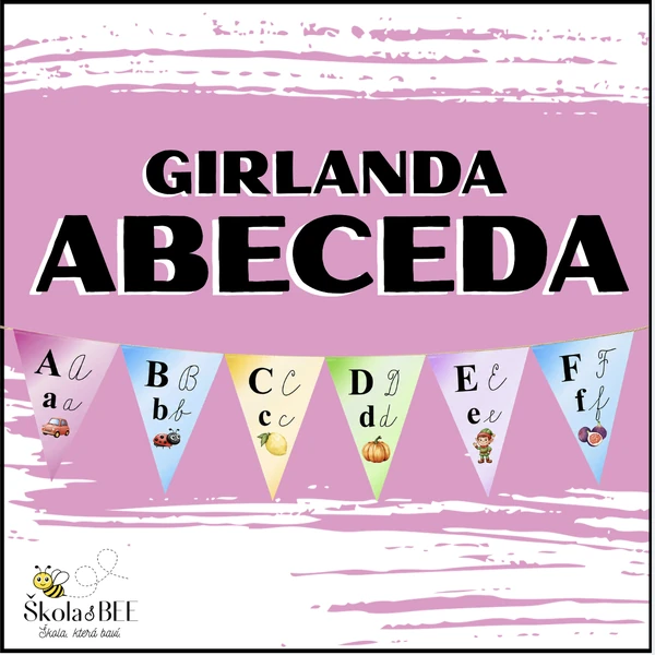 Abeceda - girlanda