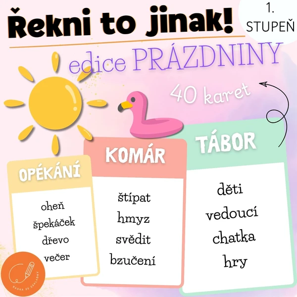 Řekni to jinak! edice PRÁZDNINY