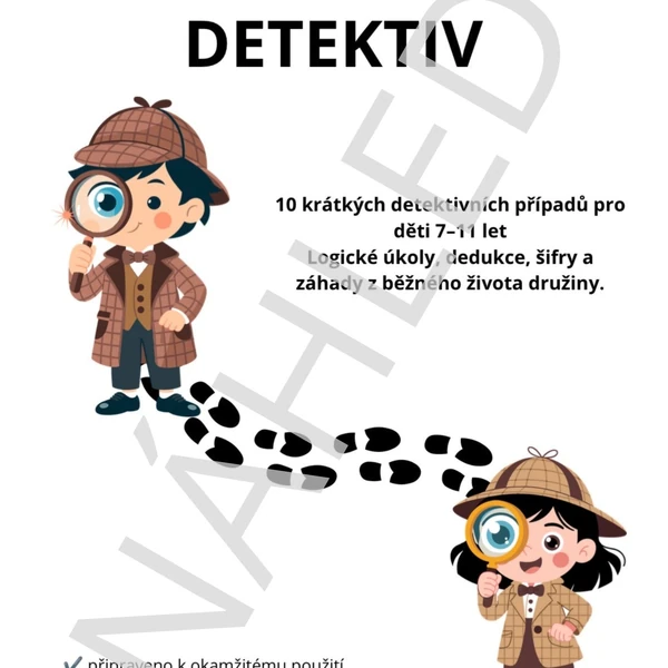 Družinový detektiv - 10 detektivních případů pro děti