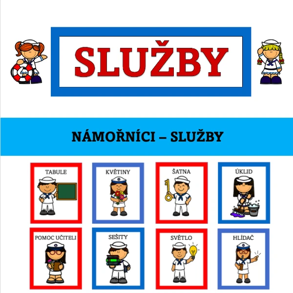 Námořníci - služby