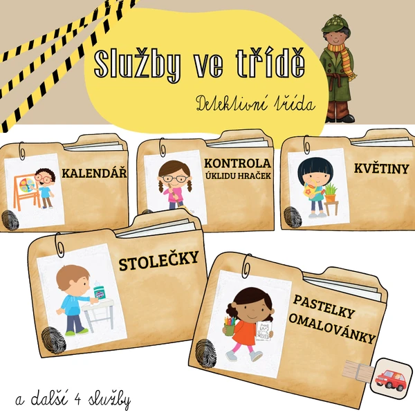 Třídní služby - detektivní třída