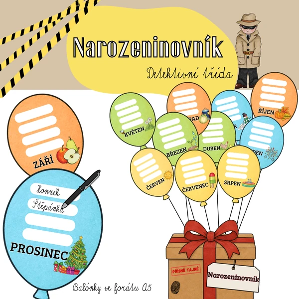 Narozeninovník - detektivní třída