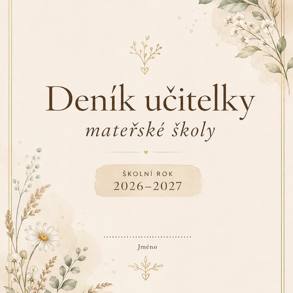 Deník učitelky mateřské školy 2026/2027