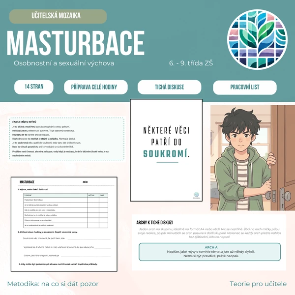 Masturbace - sexuální výchova