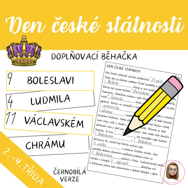 28. ZÁŘÍ DEN ČESKÉ STÁTNOSTI - doplňovací běhačka