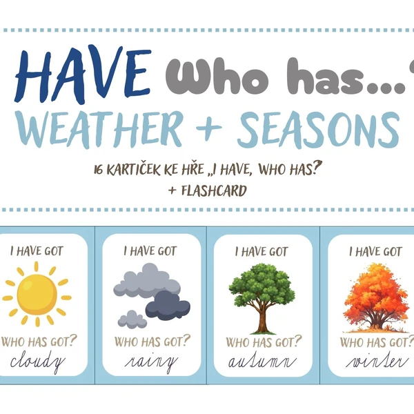 I have, who has - Weather and seasons