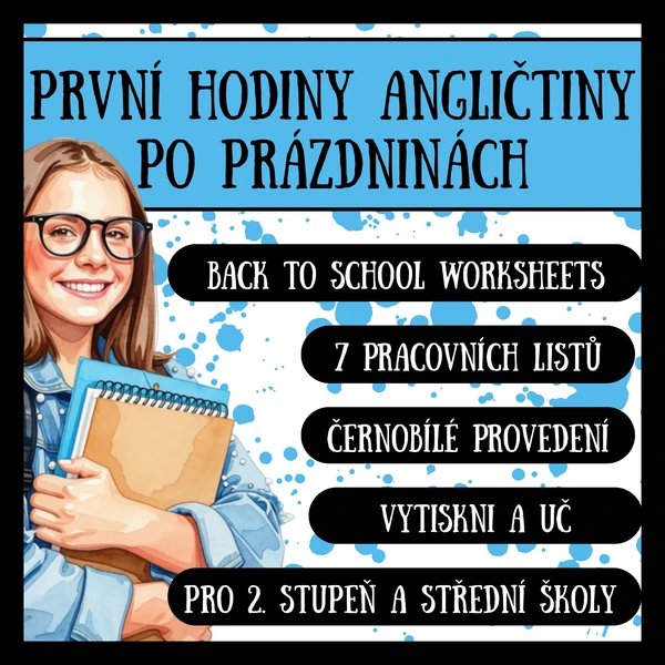 BACK TO SCHOOL - první hodiny angličtiny po prázdninách