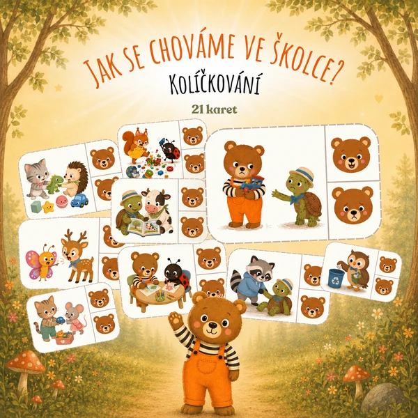 KOLÍČKOVÁNÍ - Jak se chováme ve školce 🐻