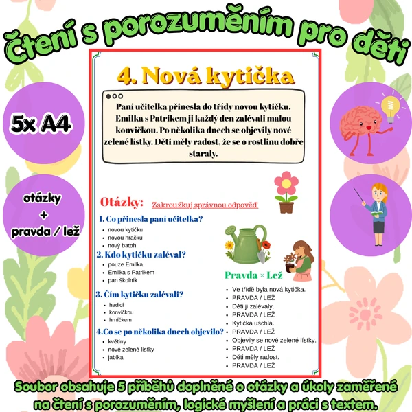 Čtení s porozuměním 5