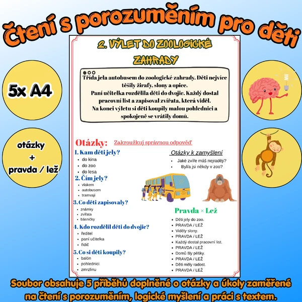 Čtení s porozuměním 6