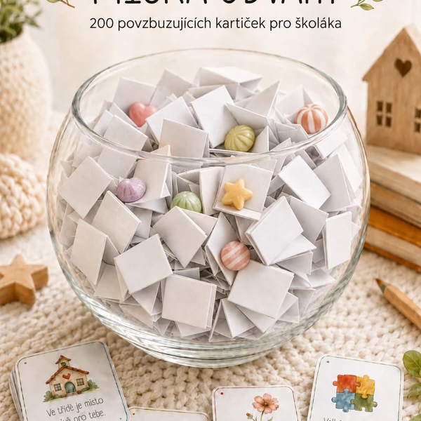 Miska odvahy pro školáka - 200 inspirativních kartiček