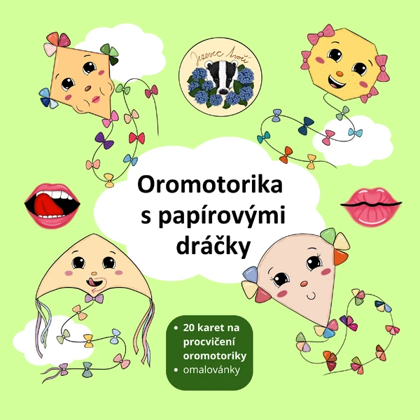 Oromotorika s papírovými dráčky