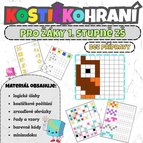 Kostičkohraní - hravá logika pro 1. stupeň ZŠ