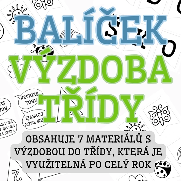 Výzdoba třídy na začátek školního roku MŠ