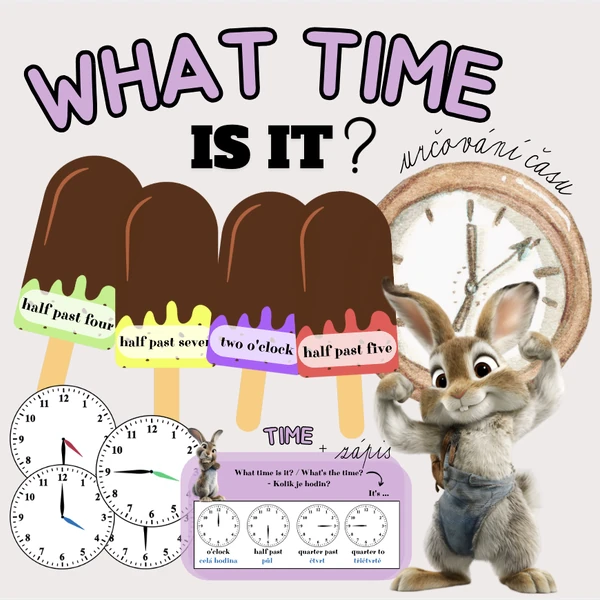 WHAT TIME IS IT? - ice creams