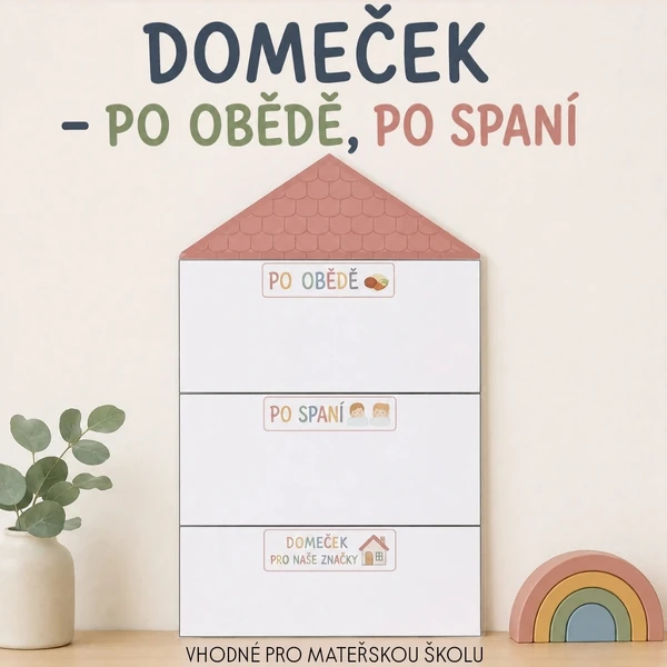 Domeček - po obědě, po spaní