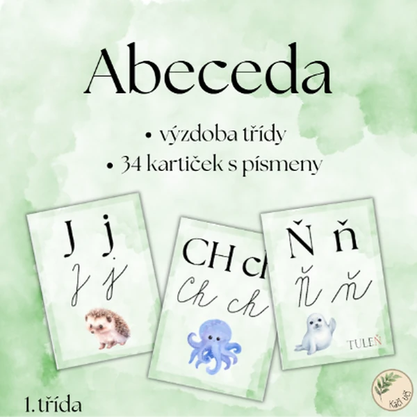 Abeceda - výzdoba třídy