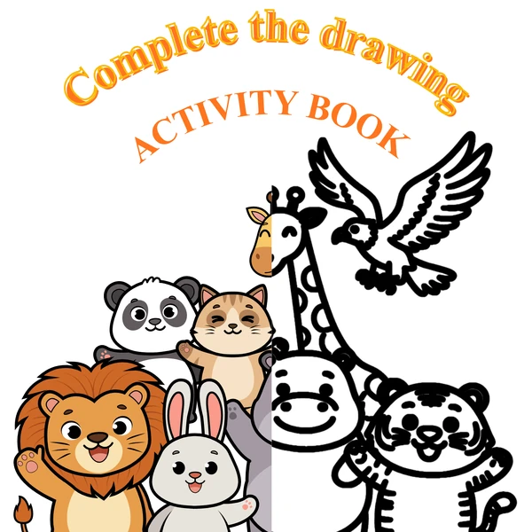 COMPLETE THE DRAWING ✏️🎨