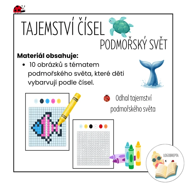 TAJEMSTVÍ ČÍSEL - podmořský svět
