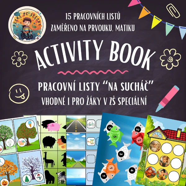 Activity book - pracovní listy "NA SUCHÁČ"