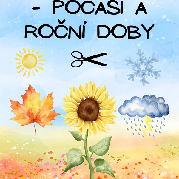skládačky  - počasí a roční doby