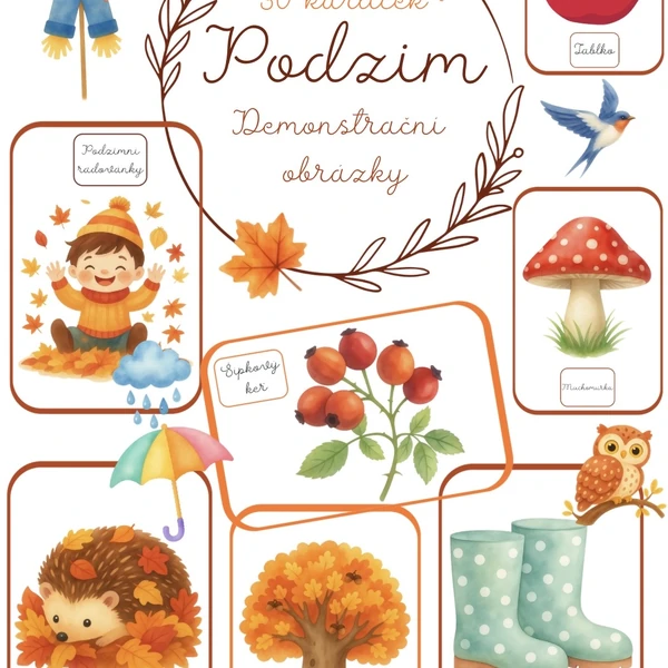 Demonstrační obrázky - PODZIM