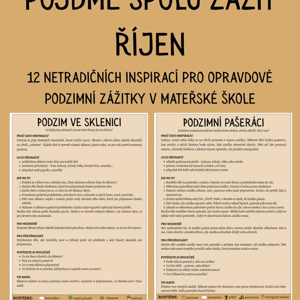 Pojďme spolu zažít říjen