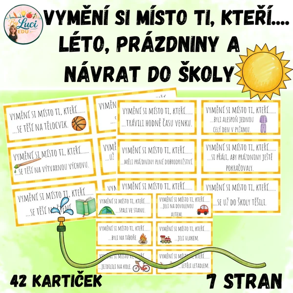Vymění si místo ti, kteří....léto, prázdniny, návrat do školy
