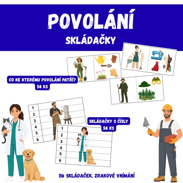POVOLÁNÍ - skládačky