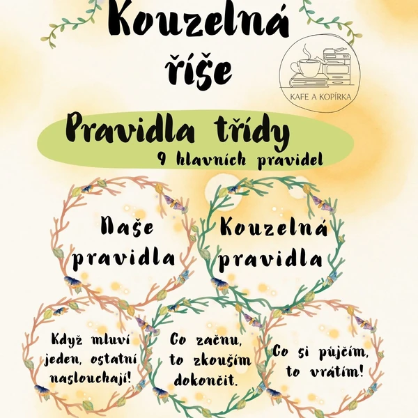 Pravidla třídy - Kouzelná říše