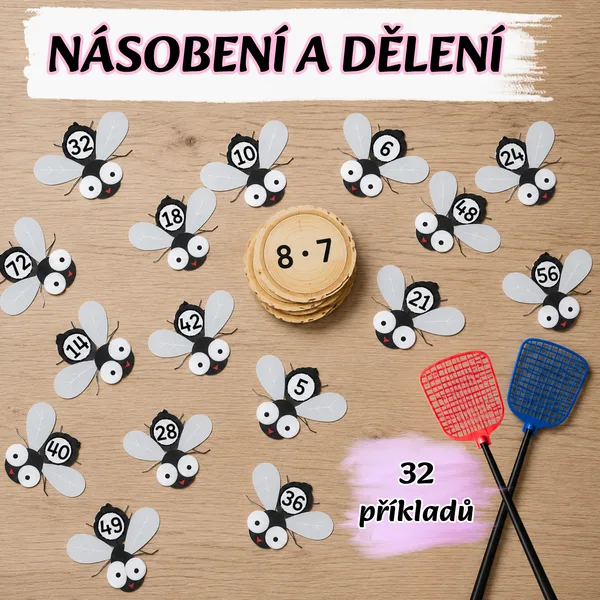 Hravé násobení a dělení, malá násobilka
