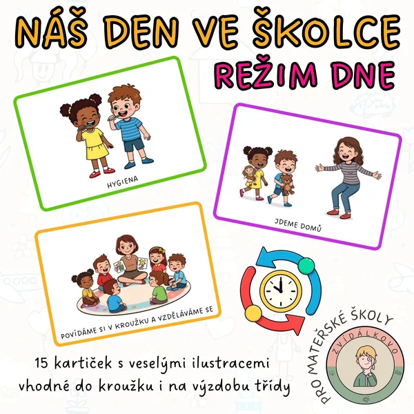 Den ve školce - režim dne