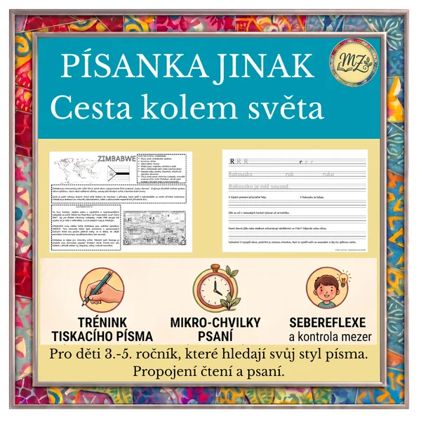 PÍSANKA JINAK - Cesta kolem světa