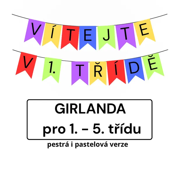 Girlanda pro 1. - 5. třídu