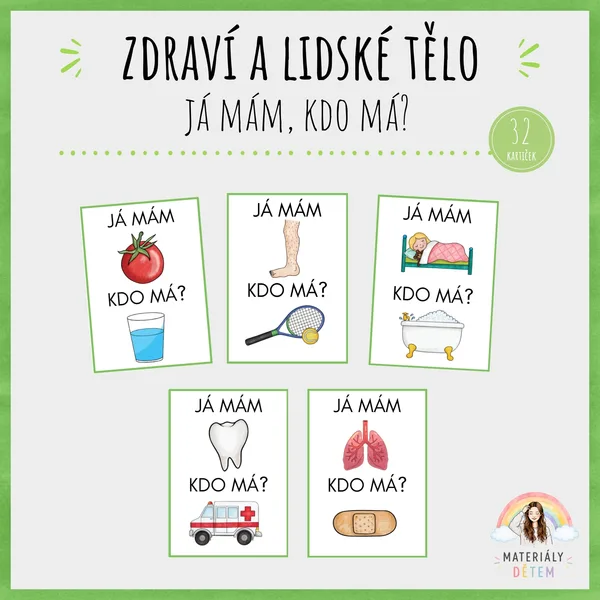 ⚕️Já mám, kdo má? Zdraví a lidské tělo⚕️