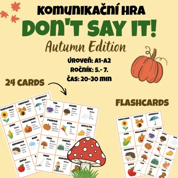 Don't say it! Autumn edition