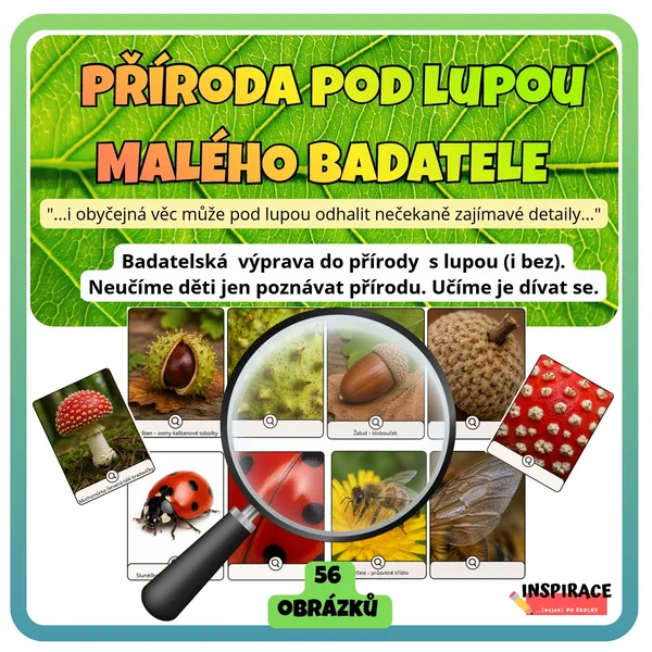 Příroda pod lupou malého badatele 🌿🔍